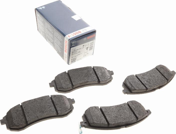 BOSCH 0 986 494 362 - Brake Pad Set, disc brake www.autospares.lv