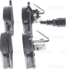 BOSCH 0 986 494 309 - Тормозные колодки, дисковые, комплект www.autospares.lv