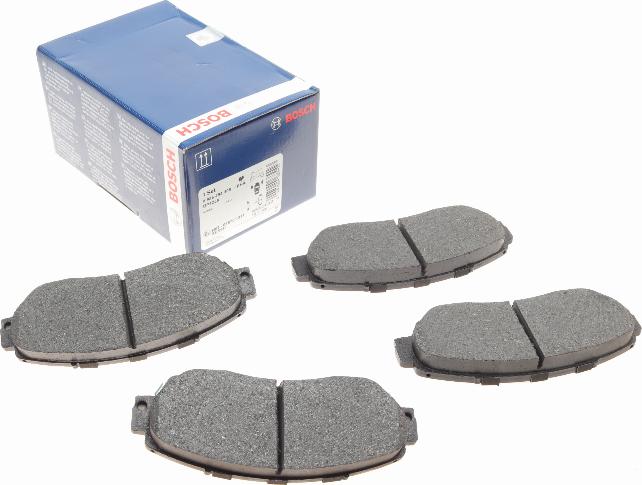 BOSCH 0 986 494 308 - Brake Pad Set, disc brake www.autospares.lv