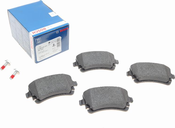 BOSCH 0 986 494 303 - Тормозные колодки, дисковые, комплект www.autospares.lv