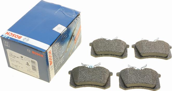 BOSCH 0 986 494 387 - Brake Pad Set, disc brake www.autospares.lv