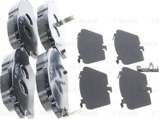 BOSCH 0 986 494 333 - Bremžu uzliku kompl., Disku bremzes www.autospares.lv