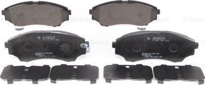 BOSCH 0 986 494 323 - Bremžu uzliku kompl., Disku bremzes www.autospares.lv