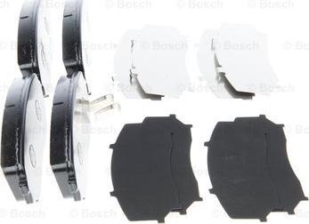 BOSCH 0 986 494 375 - Brake Pad Set, disc brake www.autospares.lv