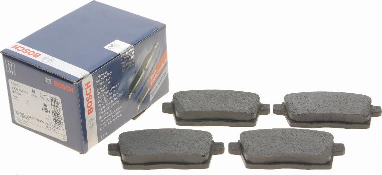 BOSCH 0 986 494 376 - Brake Pad Set, disc brake www.autospares.lv