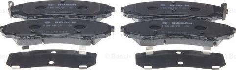 BOSCH 0 986 494 377 - Bremžu uzliku kompl., Disku bremzes www.autospares.lv