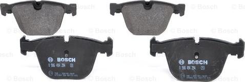 BOSCH 0 986 494 294 - Bremžu uzliku kompl., Disku bremzes www.autospares.lv