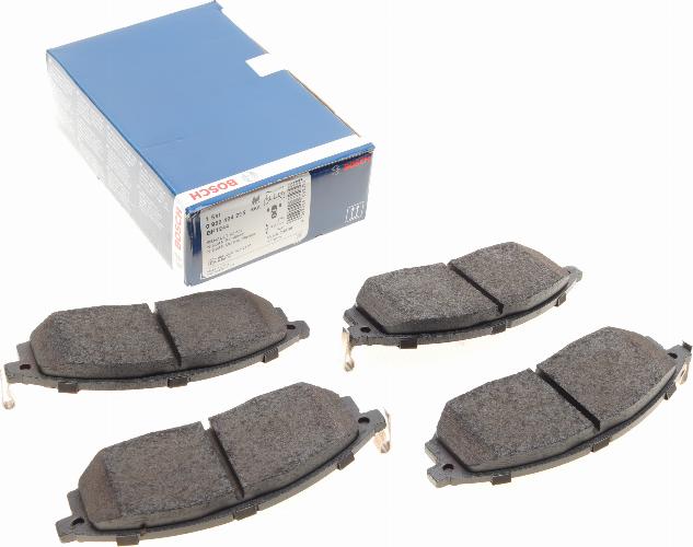 BOSCH 0 986 494 295 - Brake Pad Set, disc brake www.autospares.lv