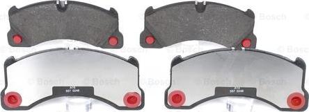 BOSCH 0 986 494 206 - Bremžu uzliku kompl., Disku bremzes www.autospares.lv