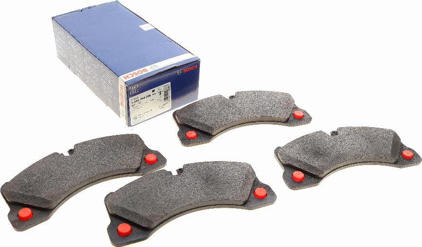 BOSCH 0 986 494 206 - Brake Pad Set, disc brake www.autospares.lv