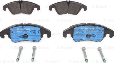 BOSCH 0 986 494 201 - Тормозные колодки, дисковые, комплект www.autospares.lv