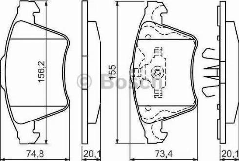 RIDER RD.3323.DB1555 - Bremžu uzliku kompl., Disku bremzes www.autospares.lv