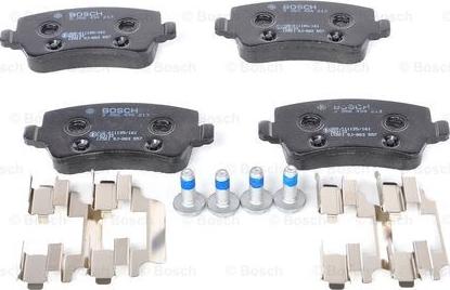 BOSCH 0 986 494 213 - Тормозные колодки, дисковые, комплект www.autospares.lv