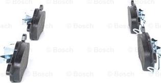 BOSCH 0 986 494 284 - Bremžu uzliku kompl., Disku bremzes autospares.lv