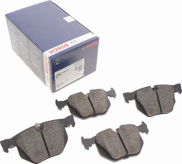 BOSCH 0 986 494 286 - Bremžu uzliku kompl., Disku bremzes www.autospares.lv