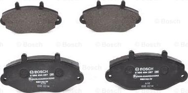 BOSCH 0 986 494 287 - Bremžu uzliku kompl., Disku bremzes www.autospares.lv