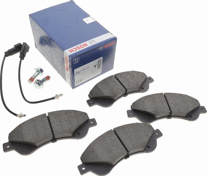 BOSCH 0 986 494 236 - Bremžu uzliku kompl., Disku bremzes www.autospares.lv