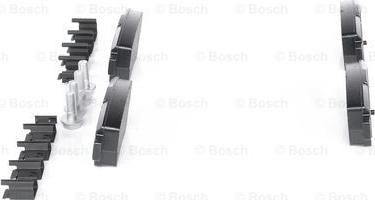 BOSCH 0 986 494 222 - Bremžu uzliku kompl., Disku bremzes autospares.lv