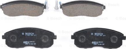 BOSCH 0 986 494 277 - Bremžu uzliku kompl., Disku bremzes www.autospares.lv