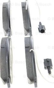 BOSCH 0 986 494 798 - Bremžu uzliku kompl., Disku bremzes www.autospares.lv