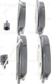 BOSCH 0 986 494 798 - Bremžu uzliku kompl., Disku bremzes www.autospares.lv