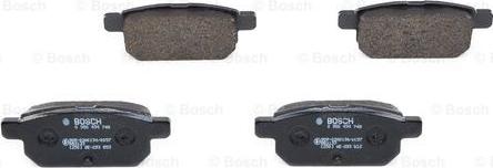 BOSCH 0 986 494 748 - Brake Pad Set, disc brake www.autospares.lv