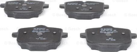 BOSCH 0 986 494 759 - Bremžu uzliku kompl., Disku bremzes www.autospares.lv