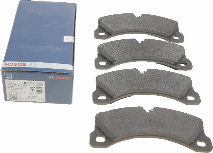 BOSCH 0 986 494 757 - Bremžu uzliku kompl., Disku bremzes www.autospares.lv