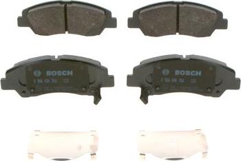 BOSCH 0 986 494 760 - Bremžu uzliku kompl., Disku bremzes www.autospares.lv