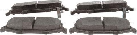 BOSCH 0 986 494 706 - Bremžu uzliku kompl., Disku bremzes www.autospares.lv