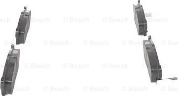 BOSCH 0 986 494 700 - Bremžu uzliku kompl., Disku bremzes www.autospares.lv