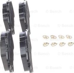 BOSCH 0 986 494 714 - Bremžu uzliku kompl., Disku bremzes www.autospares.lv