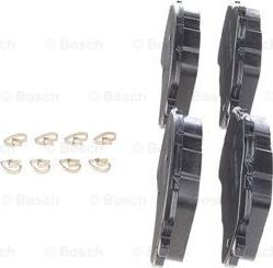 BOSCH 0 986 494 714 - Bremžu uzliku kompl., Disku bremzes www.autospares.lv