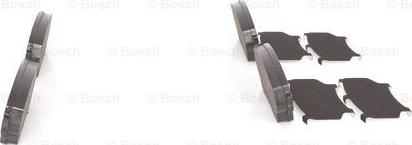 BOSCH 0 986 494 711 - Тормозные колодки, дисковые, комплект www.autospares.lv