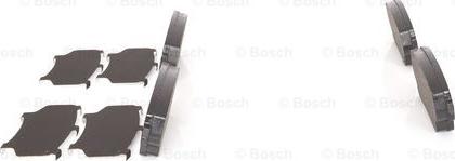 BOSCH 0 986 494 711 - Тормозные колодки, дисковые, комплект www.autospares.lv