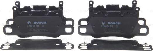 BOSCH 0 986 494 789 - Bremžu uzliku kompl., Disku bremzes www.autospares.lv