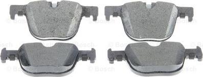 BOSCH 0 986 494 786 - Bremžu uzliku kompl., Disku bremzes www.autospares.lv