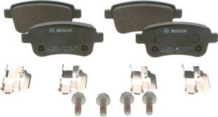 BOSCH 0 986 494 735 - Bremžu uzliku kompl., Disku bremzes www.autospares.lv