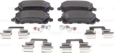 BOSCH 0 986 494 731 - Тормозные колодки, дисковые, комплект www.autospares.lv