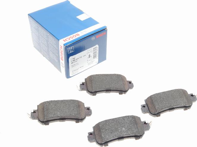 BOSCH 0 986 494 732 - Brake Pad Set, disc brake www.autospares.lv