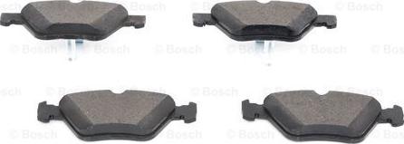 BOSCH 0 986 494 729 - Bremžu uzliku kompl., Disku bremzes www.autospares.lv