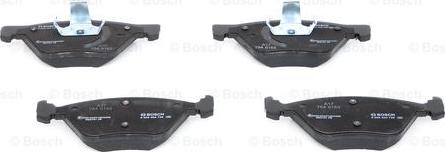 BOSCH 0 986 494 729 - Bremžu uzliku kompl., Disku bremzes www.autospares.lv