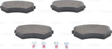 BOSCH 0 986 494 726 - Тормозные колодки, дисковые, комплект www.autospares.lv