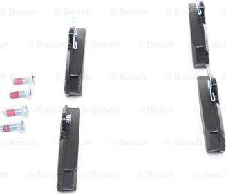 BOSCH 0 986 494 726 - Тормозные колодки, дисковые, комплект www.autospares.lv