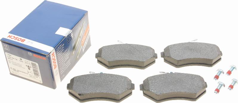 BOSCH 0 986 494 726 - Brake Pad Set, disc brake www.autospares.lv