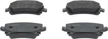 BOSCH 0986495453 - Brake Pad Set, disc brake www.autospares.lv