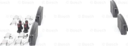 BOSCH 0 986 495 418 - Bremžu uzliku kompl., Disku bremzes www.autospares.lv