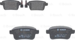 BOSCH 0 986 495 418 - Bremžu uzliku kompl., Disku bremzes www.autospares.lv