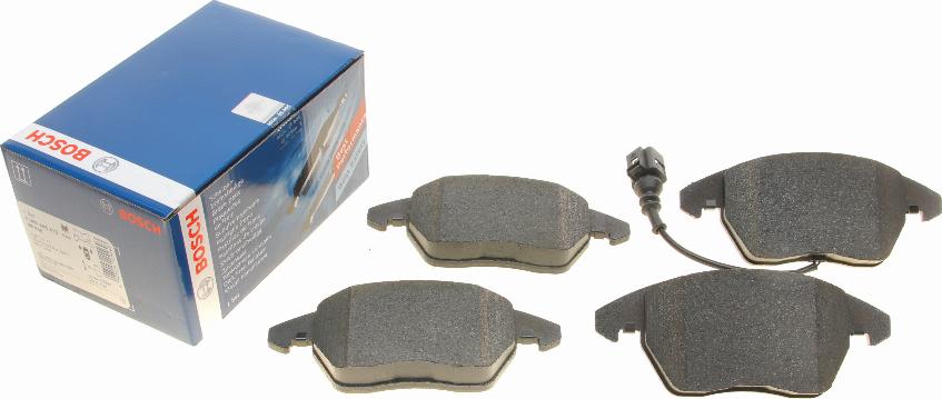 BOSCH 0 986 495 412 - Bremžu uzliku kompl., Disku bremzes www.autospares.lv