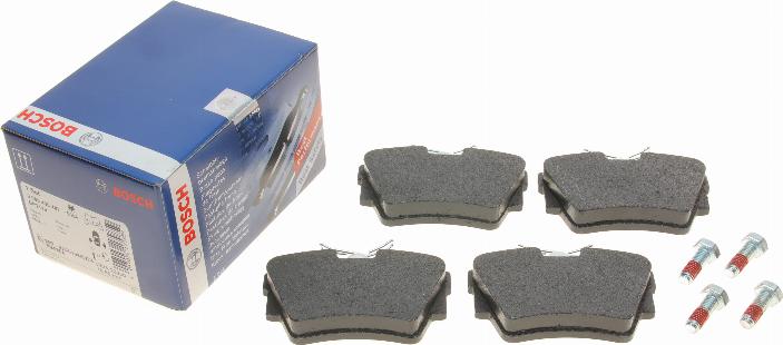 BOSCH 0 986 495 487 - Brake Pad Set, disc brake www.autospares.lv